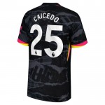 Günstige Fußballtrikots Chelsea Caicedo 25 3rd trikot 2024-25 Kurzarm
